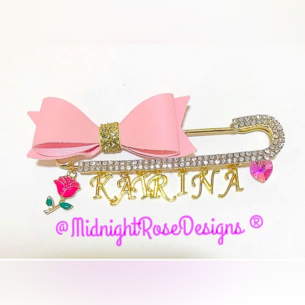 Stroller pin | ANY NAME CAN BE DONE | fully customizable baby gift